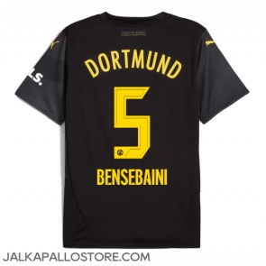 Borussia Dortmund Ramy Bensebaini #5 Vieraspaita 2024-25 Lyhythihainen